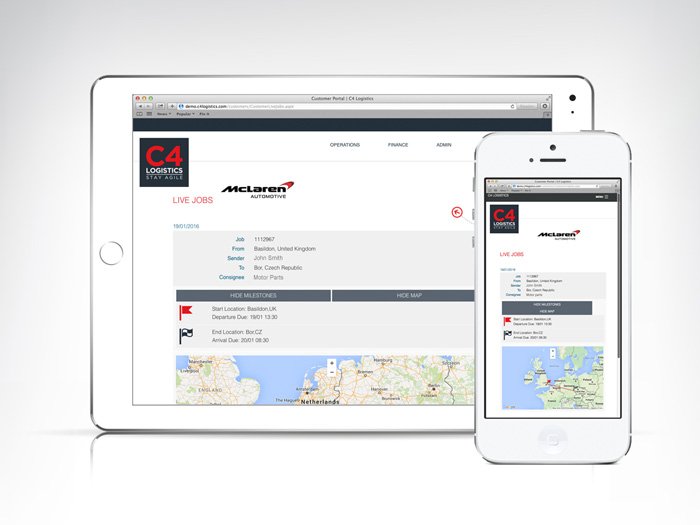 C4 Sight Customer Ipad App