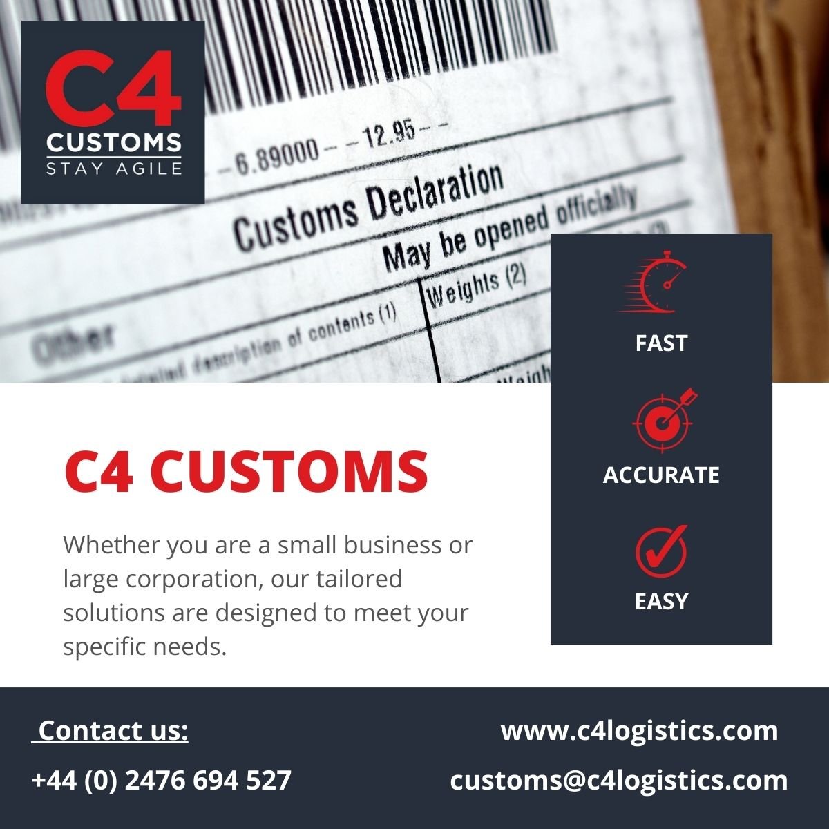 whether you are a small business or a large corporation