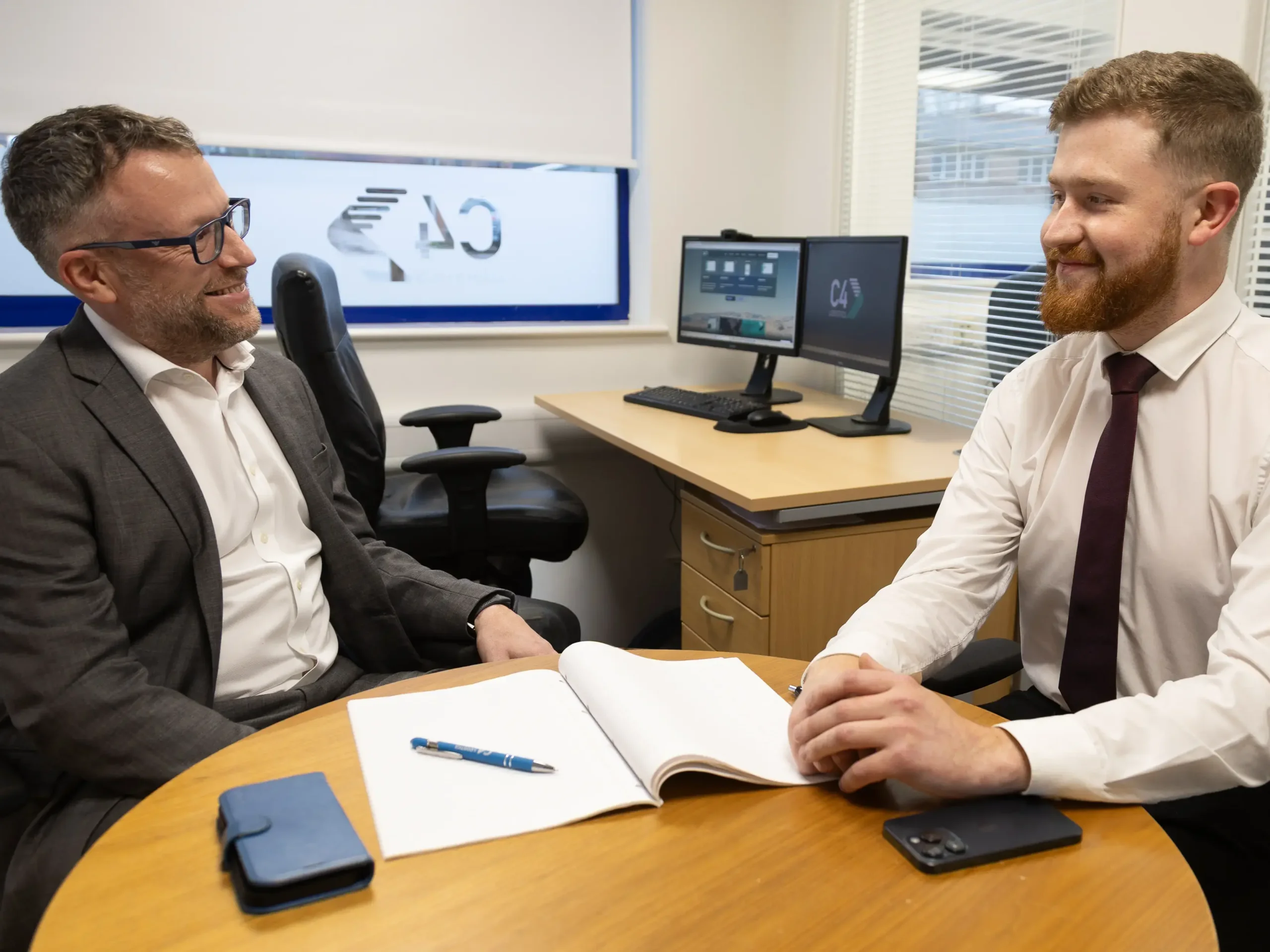 C4 Logistics-discution with the director